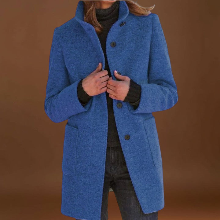 Kornélia  - Klasszikus gyapjúkeverék kabát