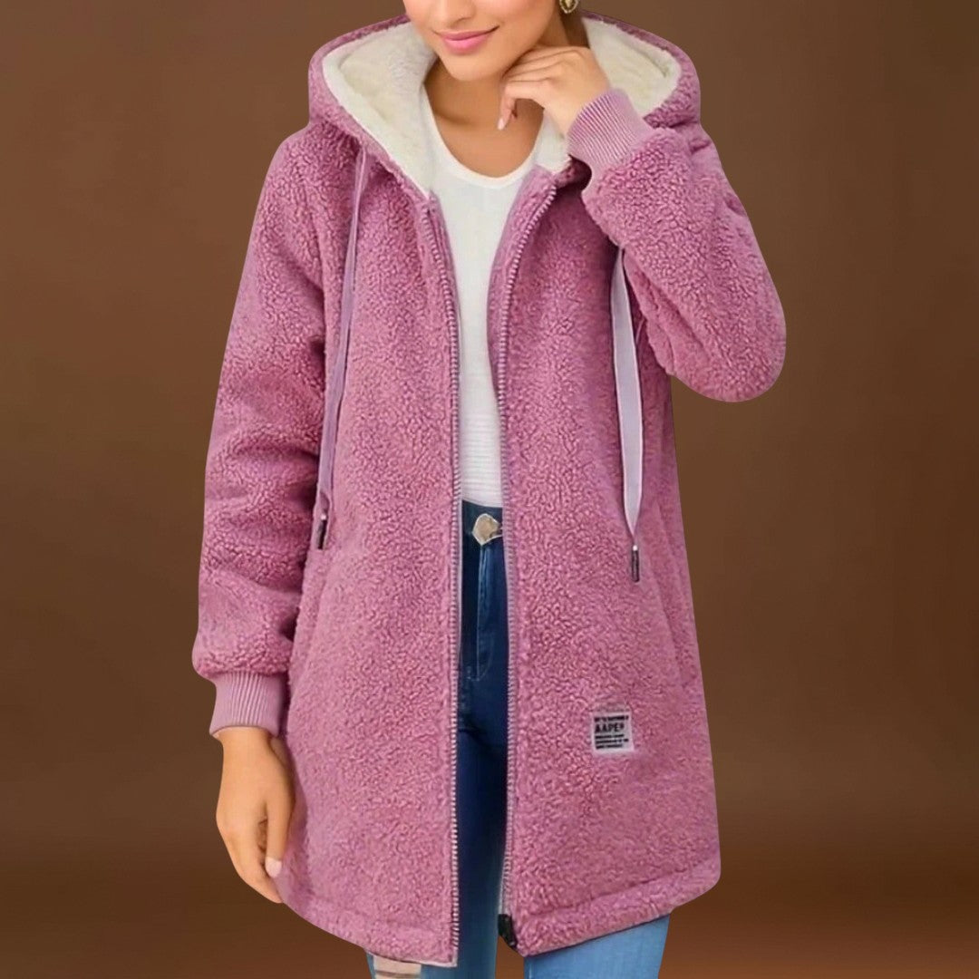 Lilla-Róza - Polár kabát