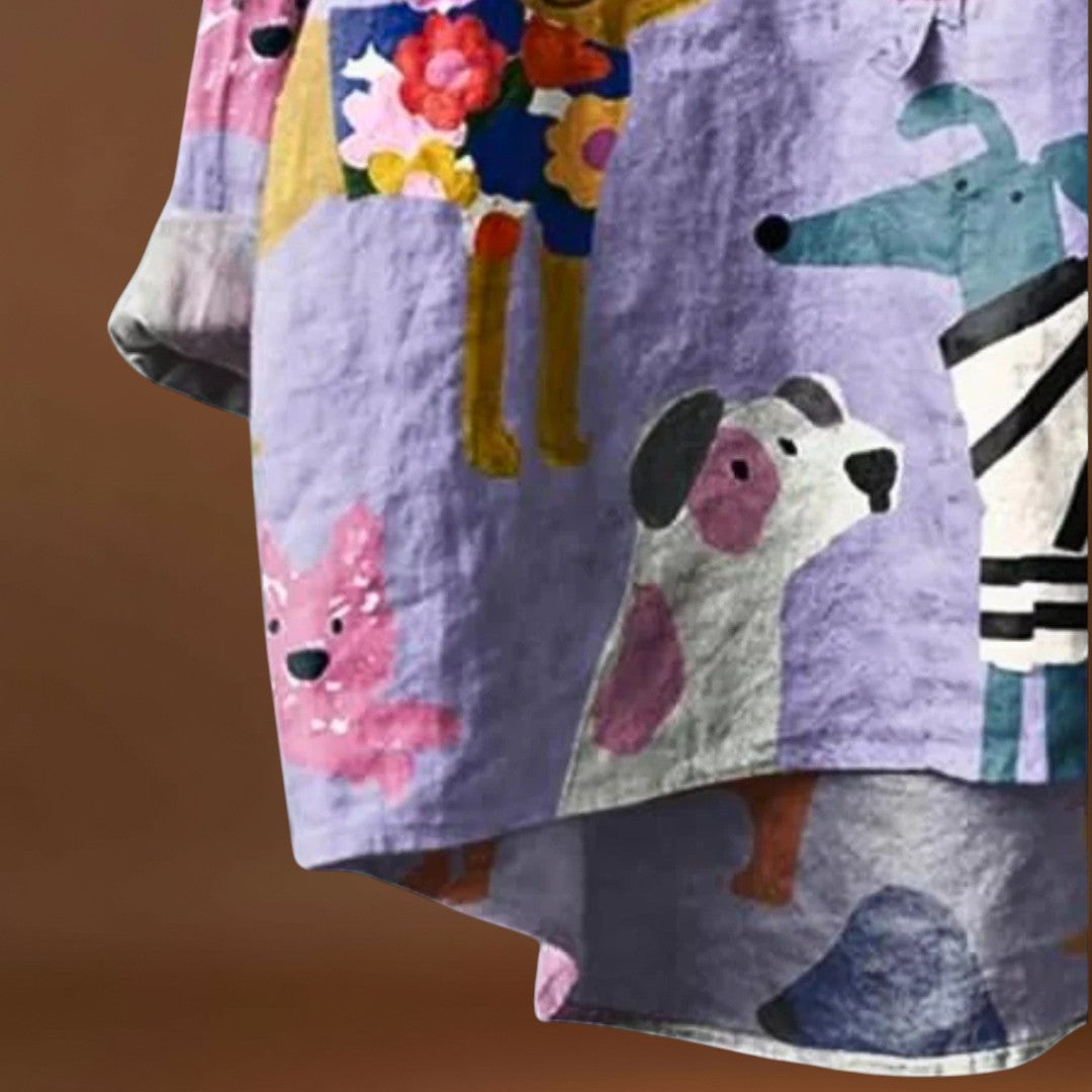 Amina - Női mintás ing