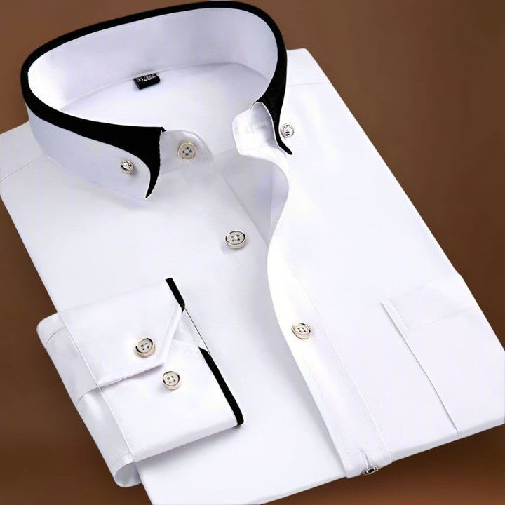 Adalbert | Klasszikus hosszú ujjú pamut ing