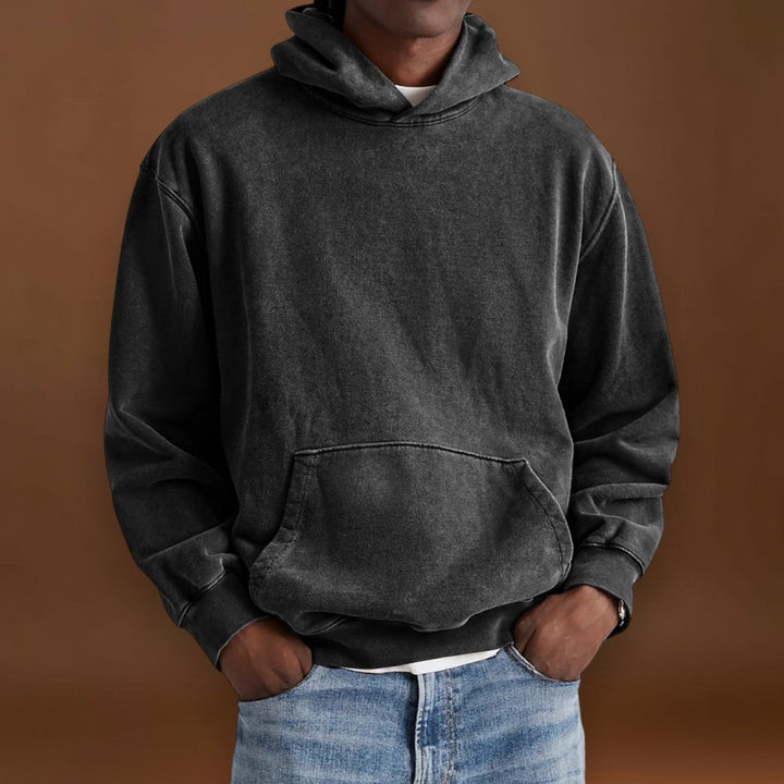 Tibor - Pamut Kapucnis Pulóver