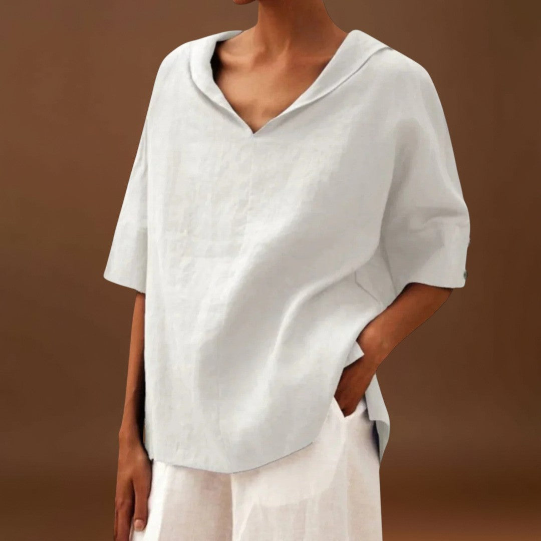 Fruzsi – Vászon Blúz