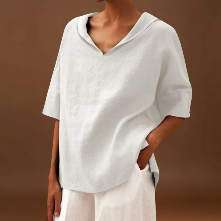 Fruzsi – Vászon Blúz