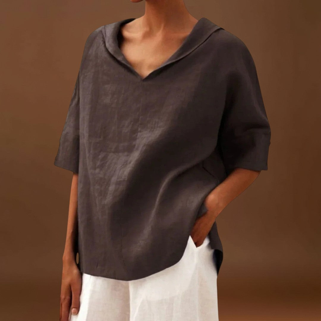 Fruzsi – Vászon Blúz