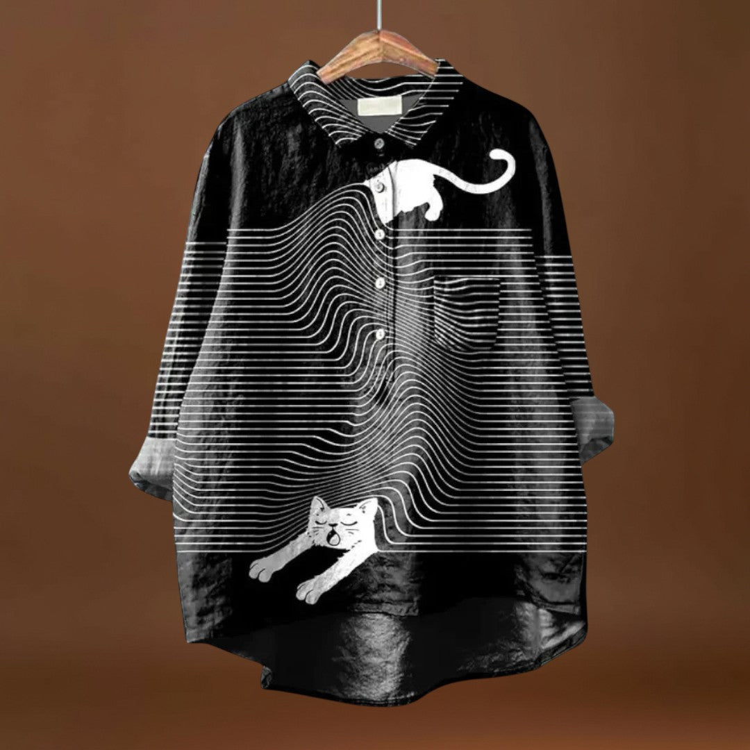 Amina - Női mintás ing