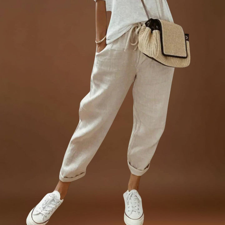 Arisa – Modern és laza len nadrágok