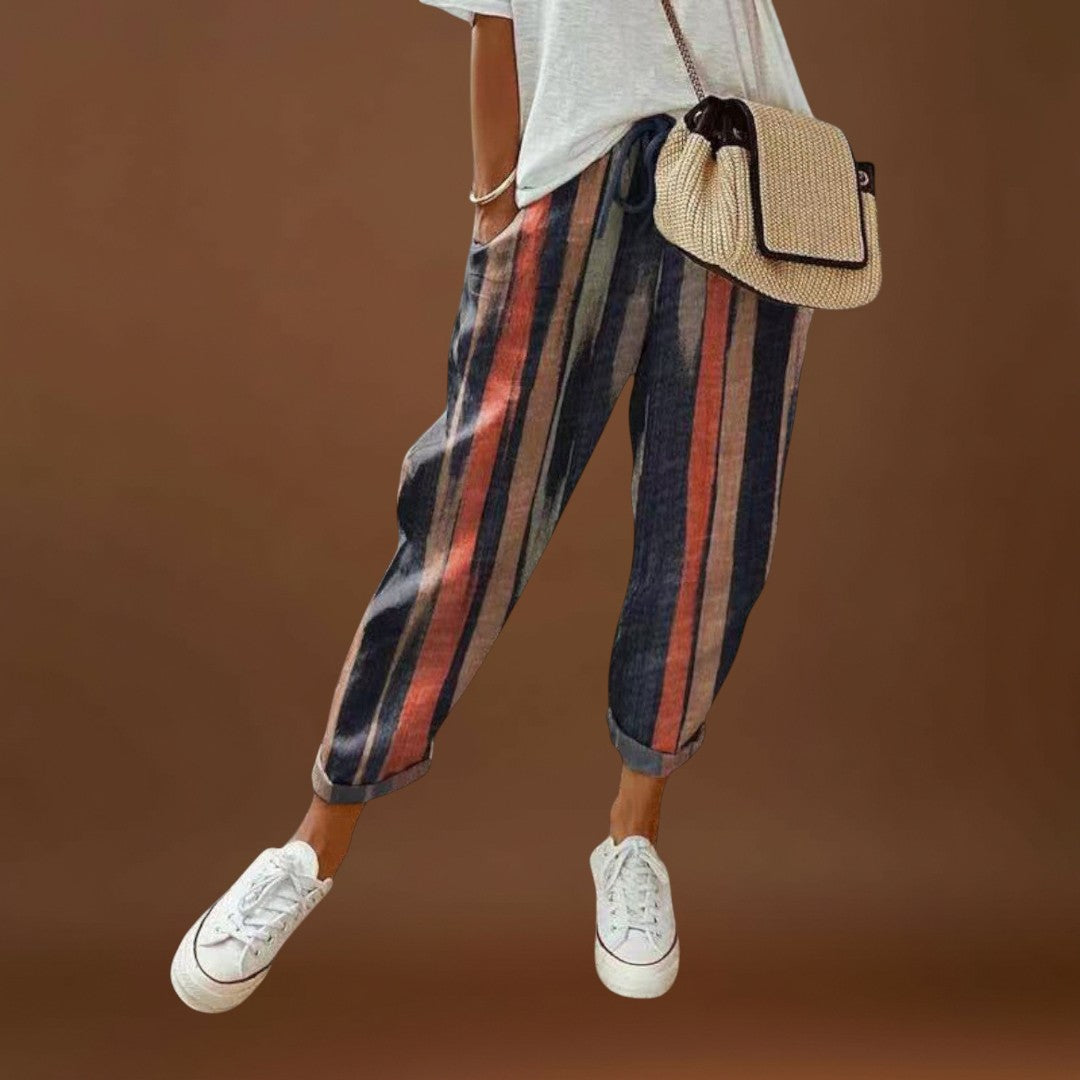 Arisa – Modern és laza len nadrágok