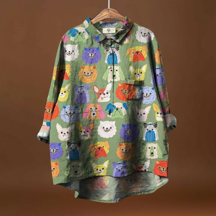 Amina - Női mintás ing