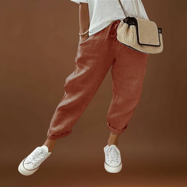 Arisa – Modern és laza len nadrágok