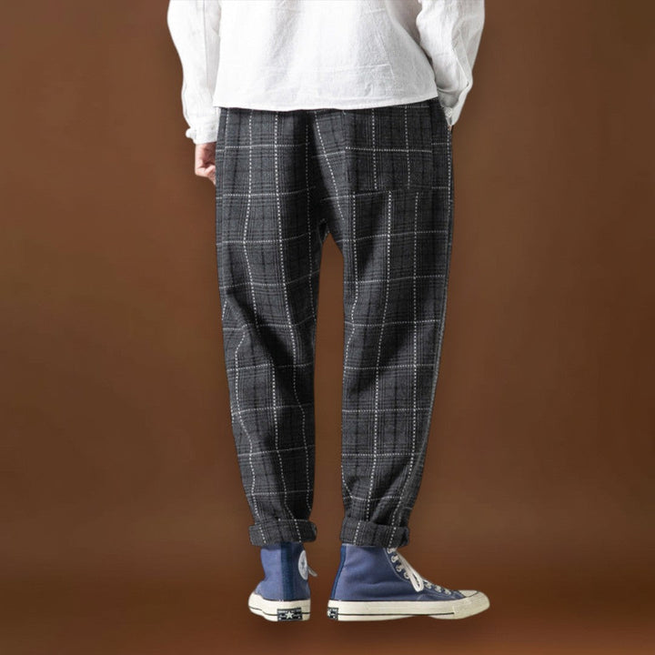 Cibor - Kényelmes pamut nadrágok Barna