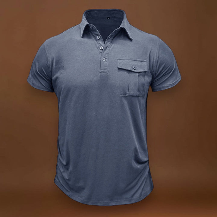 Lázár -Zsebes pamut póló