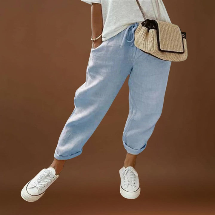 Arisa – Modern és laza len nadrágok