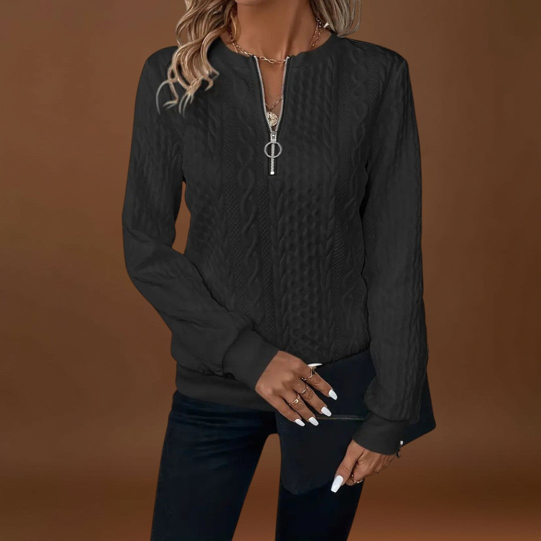 Enisa - Cipzáras Pulóver