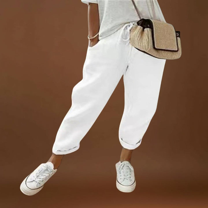 Arisa – Modern és laza len nadrágok