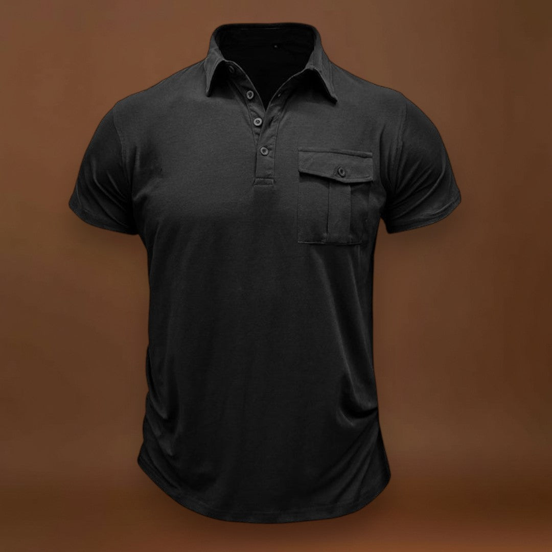 Lázár -Zsebes pamut póló