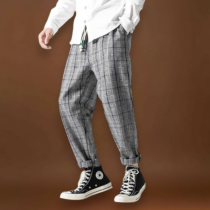 Csati - Pamut Kényelmes Nadrág Fekete