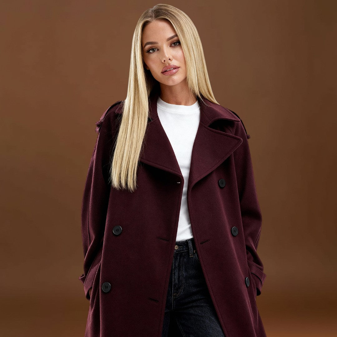 Júlia - Bordó Kabát