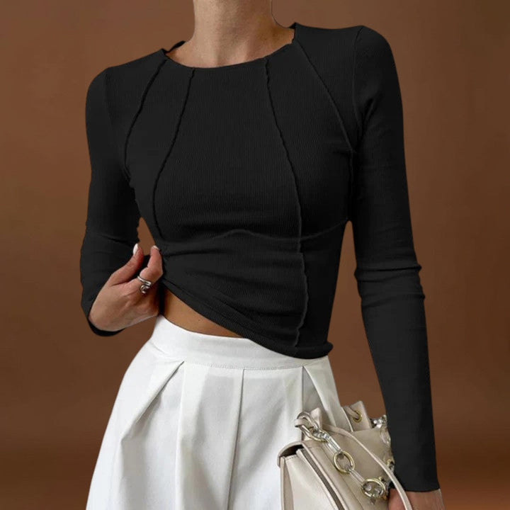 Mirka - Kényelmes hosszú ujjú top