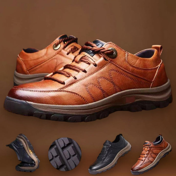 Elvir - Kézzel varrott bőr férfi lezser cipők