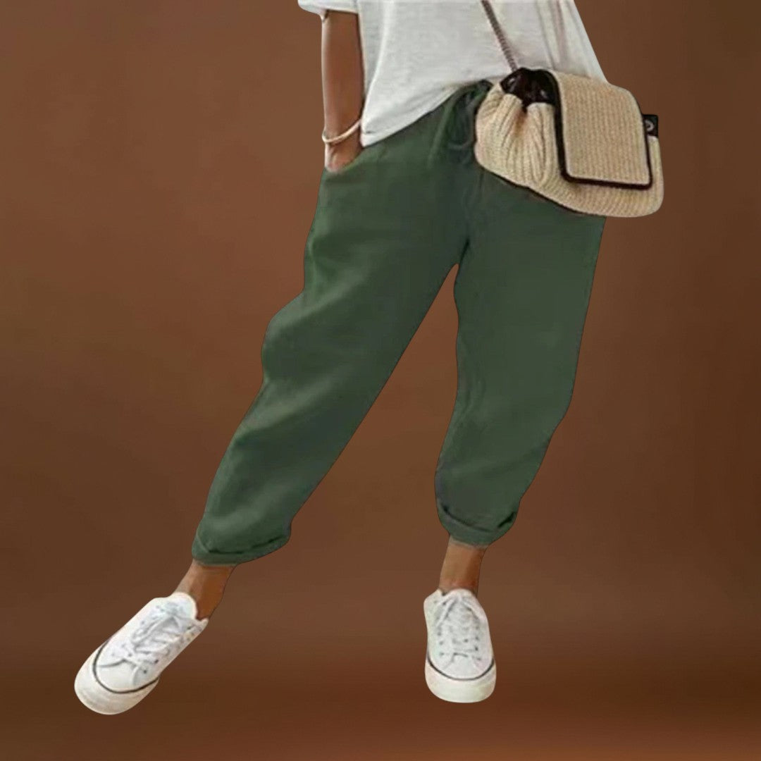 Arisa – Modern és laza len nadrágok