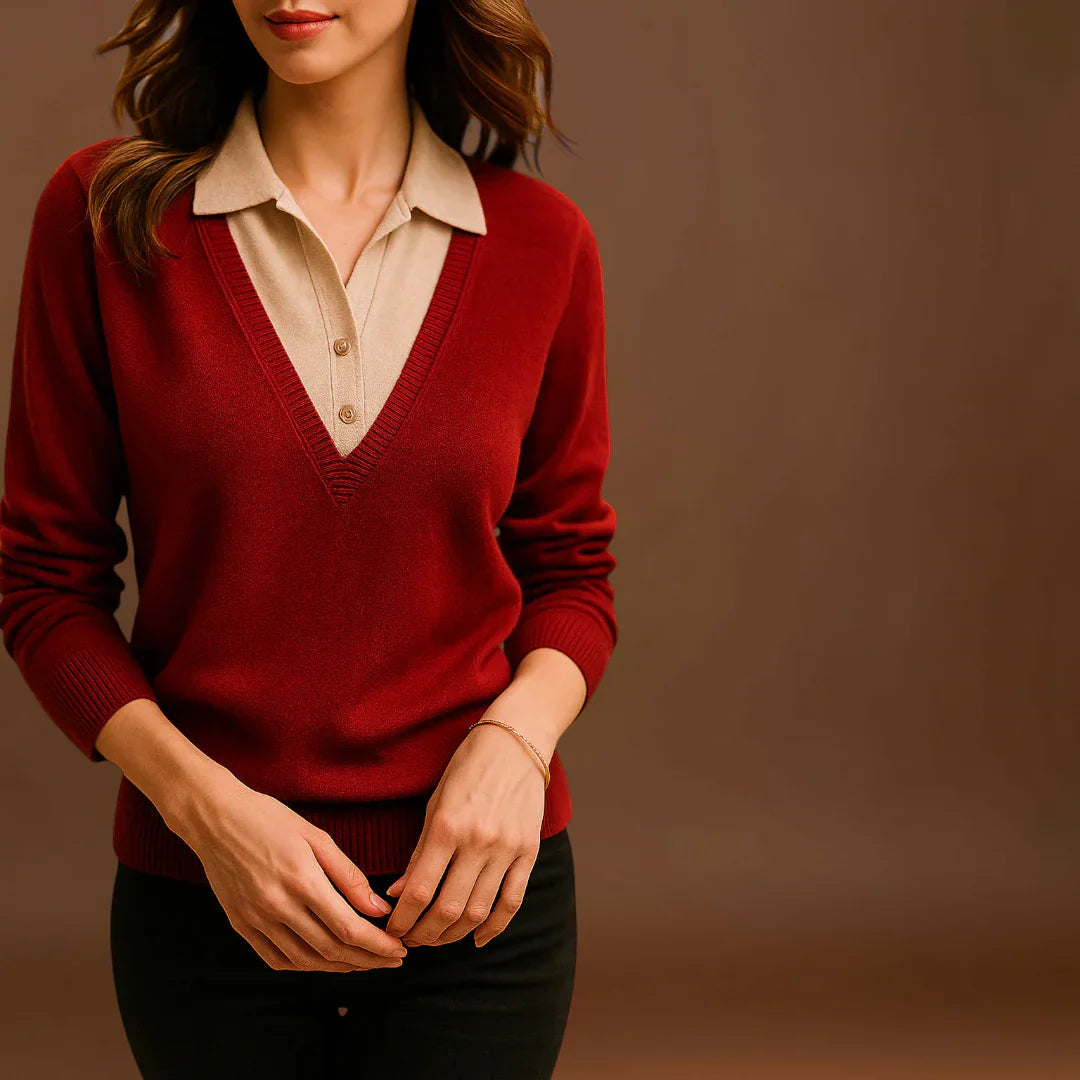 Gréti - Elegáns Pulóver