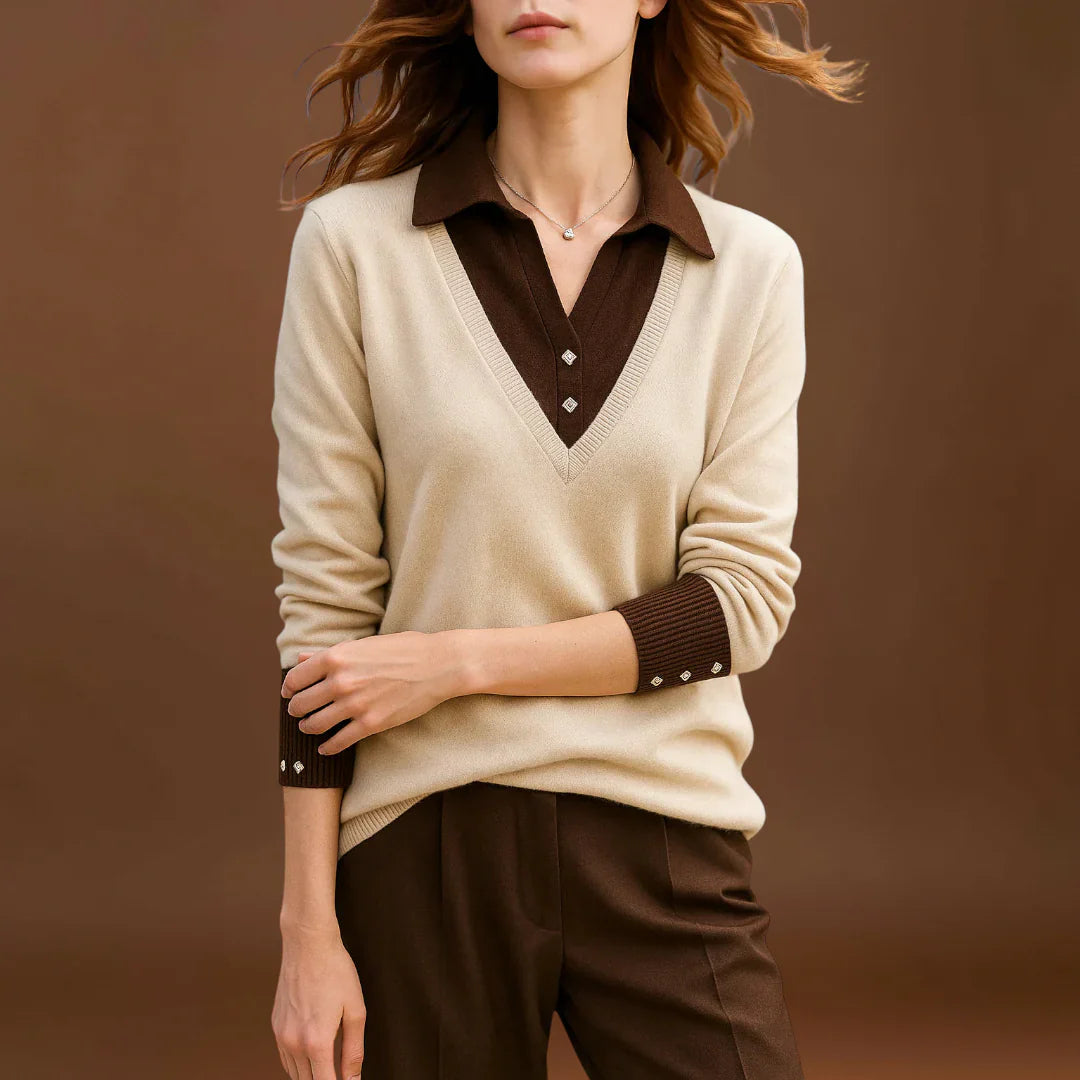 Gréti - Elegáns Pulóver