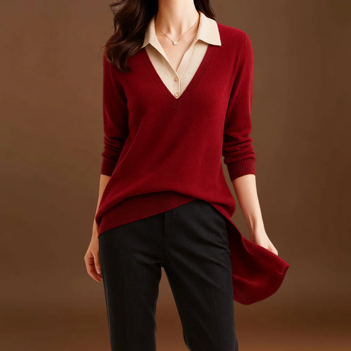 Gréti - Elegáns Pulóver