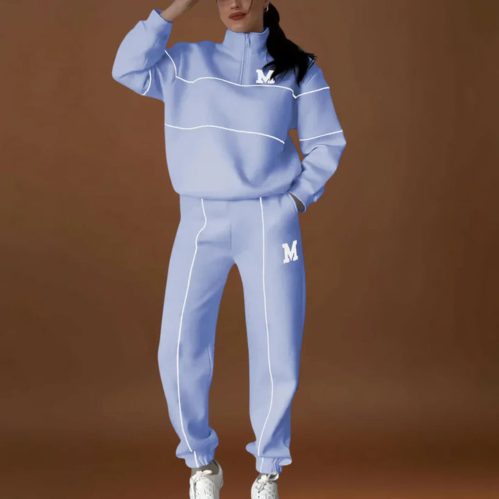 Ellinor - Kényelmes pulóver és nadrág szett