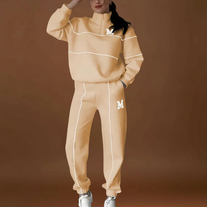 Ellinor - Kényelmes pulóver és nadrág szett