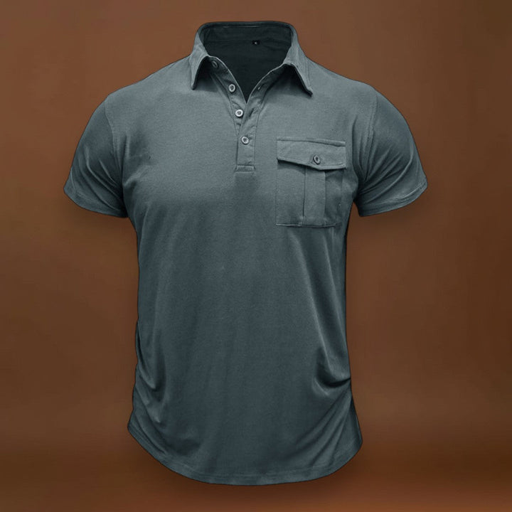 Lázár -Zsebes pamut póló