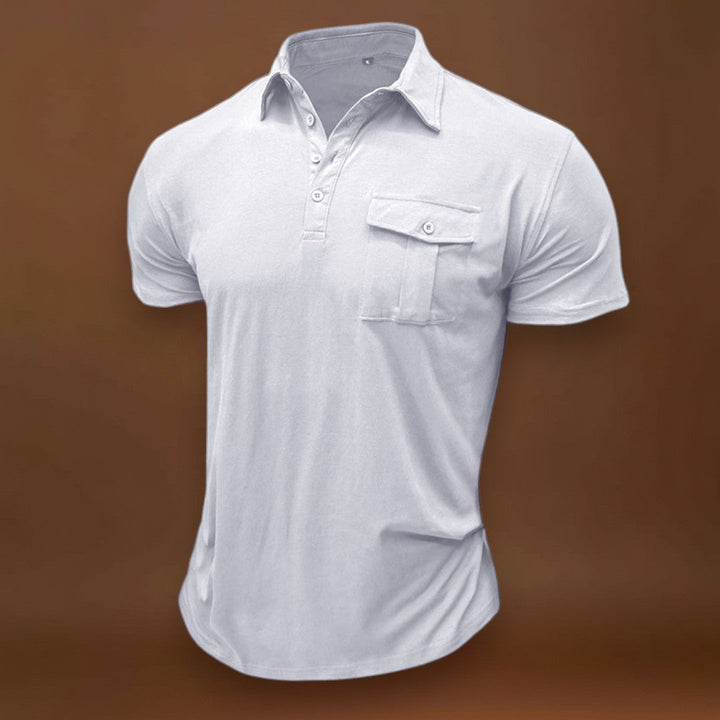 Lázár -Zsebes pamut póló