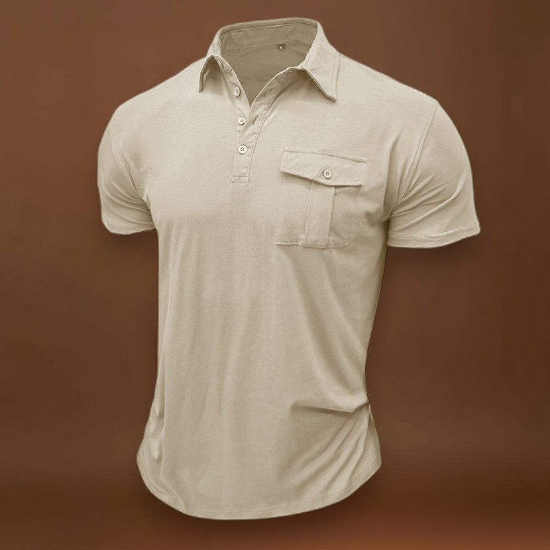 Lázár -Zsebes pamut póló