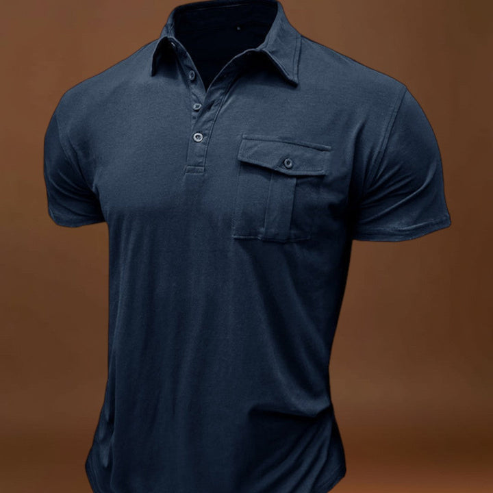 Lázár -Zsebes pamut póló