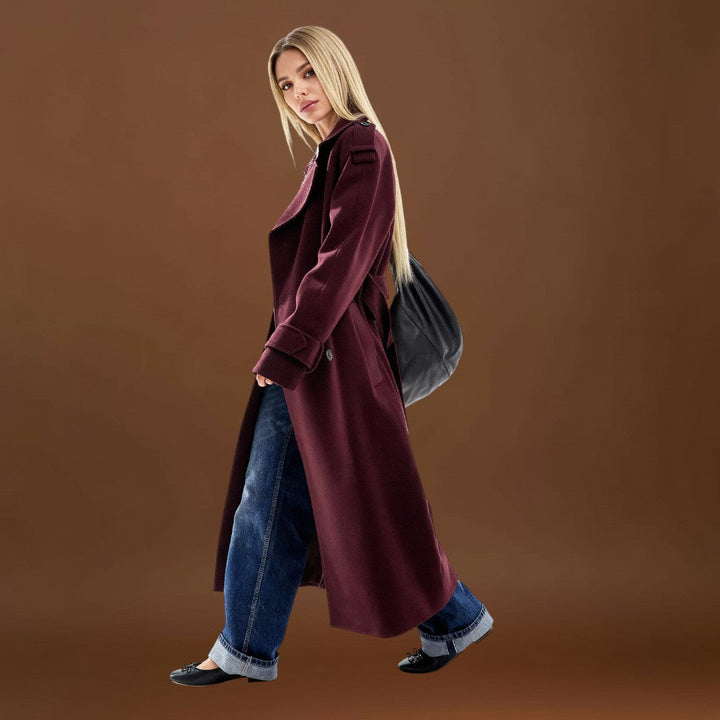 Júlia - Bordó Kabát
