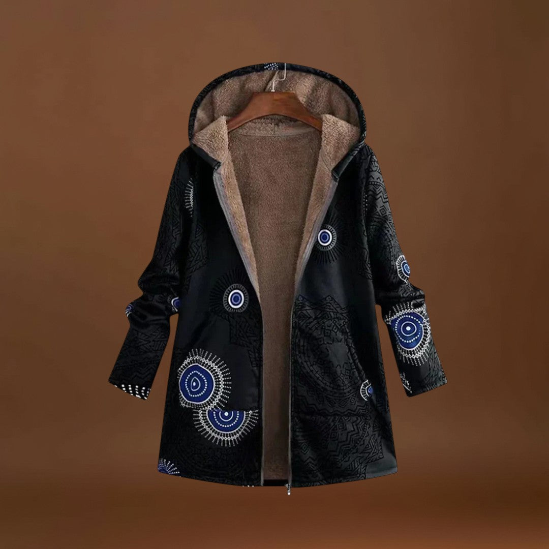 Loretta - Meleg és puha kapucnis kabát