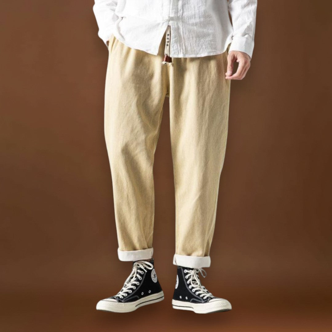 Ede - Kényelmes farmernadrág Kék