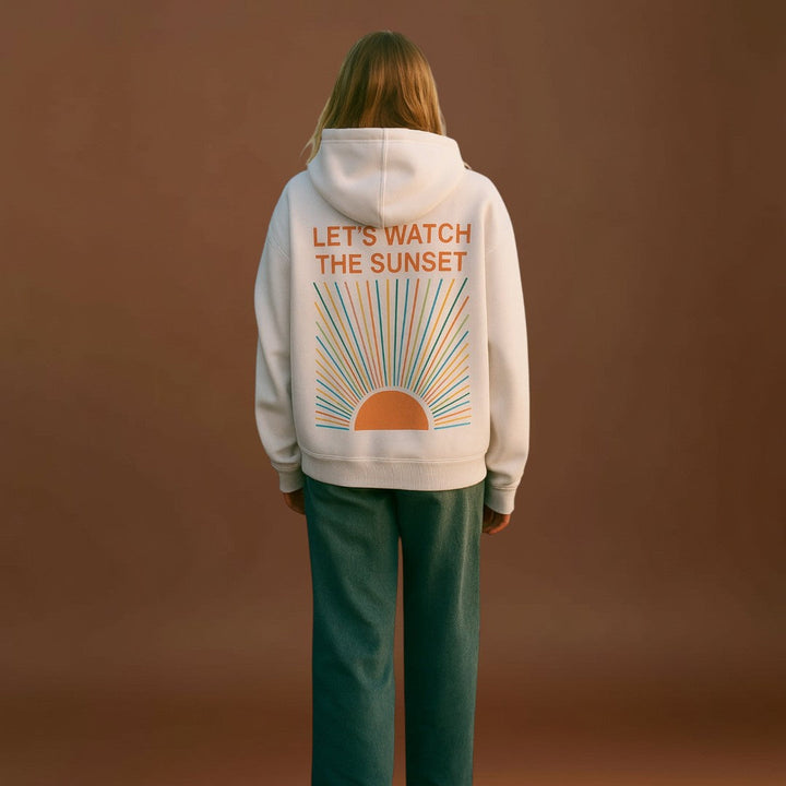 Imelda - A Nyugalom Kapucnis Pulóvere Naplementében