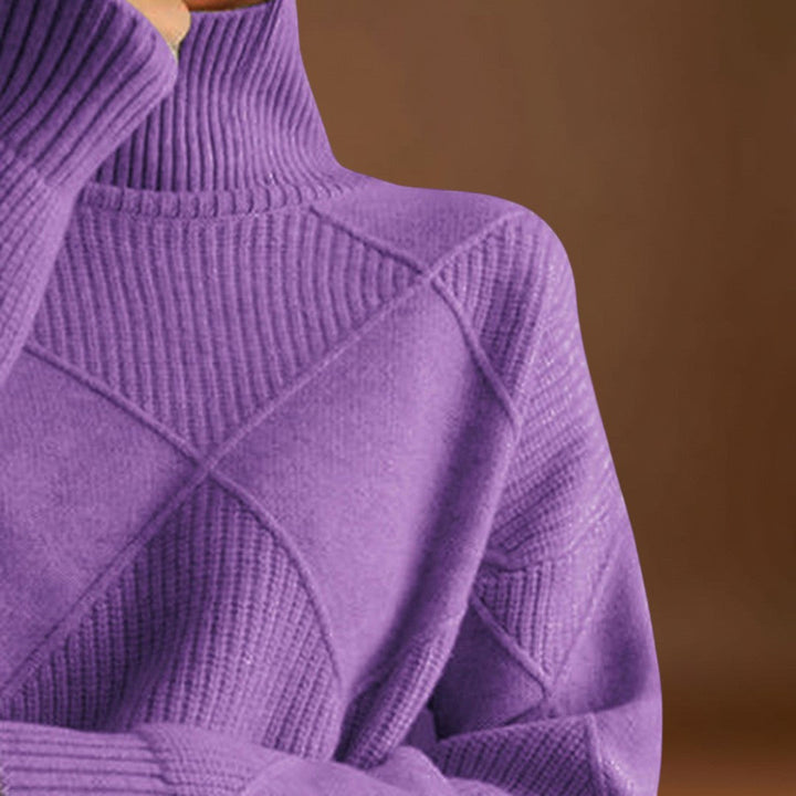 Ilza - Magas Galléros Pulóver