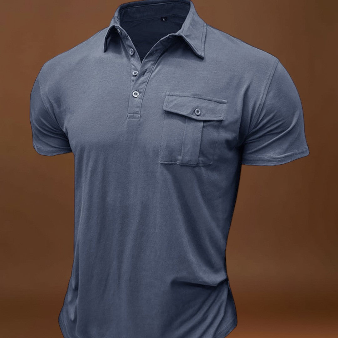 Lázár -Zsebes pamut póló