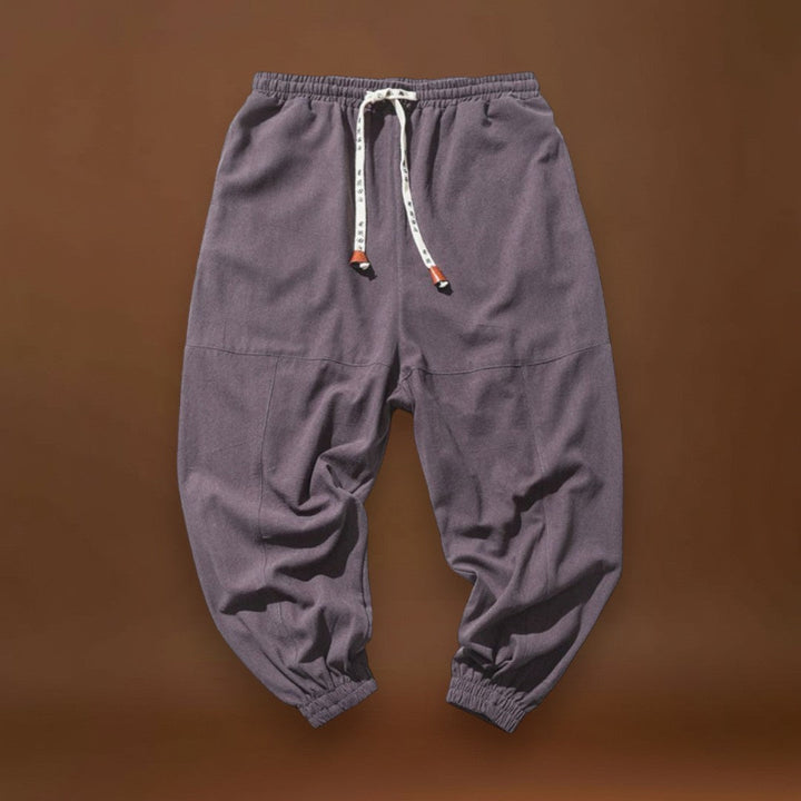 Gyurit - Kényelmes pamut harem nadrág Piros