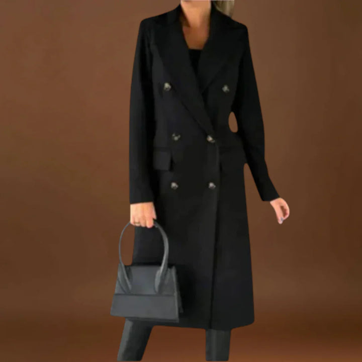 Larissa - Elegáns Gyapjú Kabát