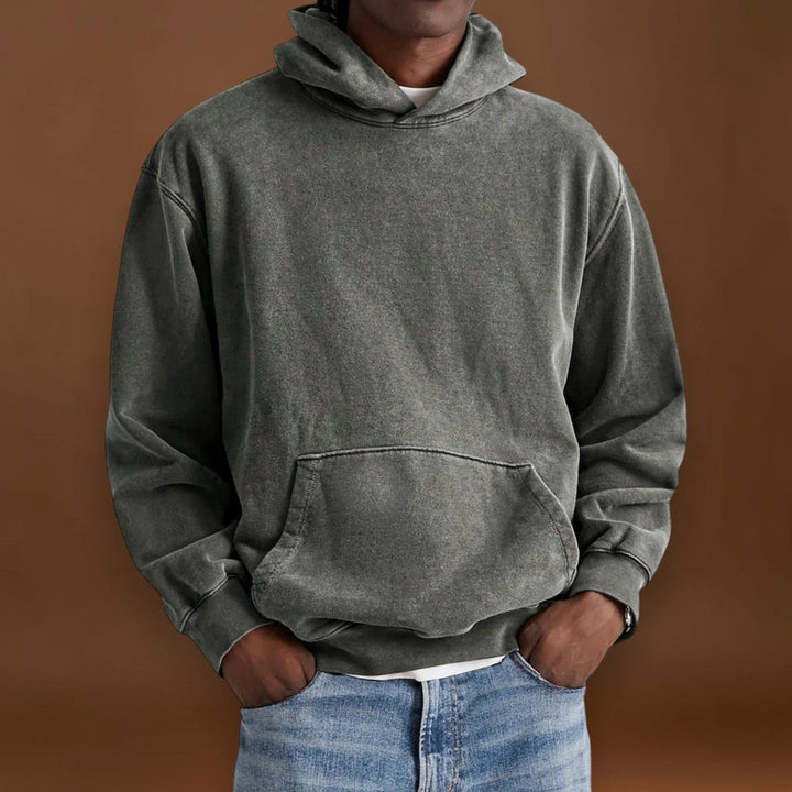 Tibor - Pamut Kapucnis Pulóver