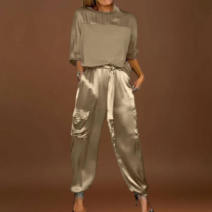 Dalida - 2 Részes Selyem Szett