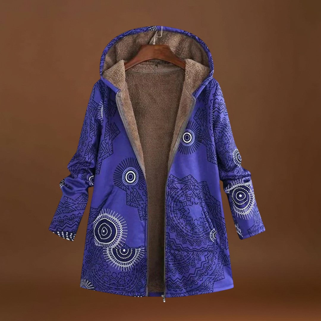 Loretta - Meleg és puha kapucnis kabát