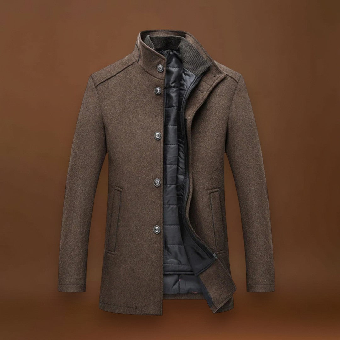 Köves - Télikabát Gyapjúból Gombokkal