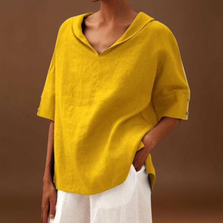 Fruzsi – Vászon Blúz