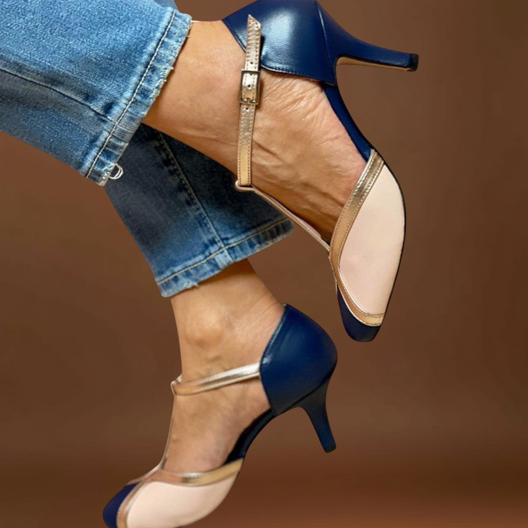 Etele – Magas sarkú T pánttal két színben