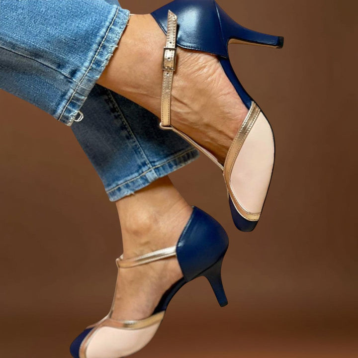 Etele – Magas sarkú T pánttal két színben