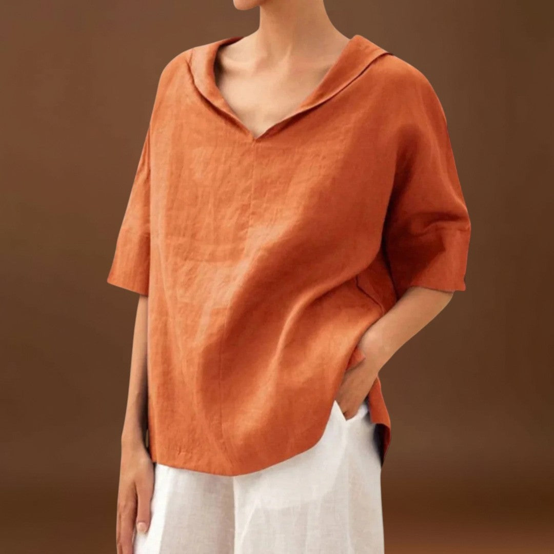 Fruzsi – Vászon Blúz