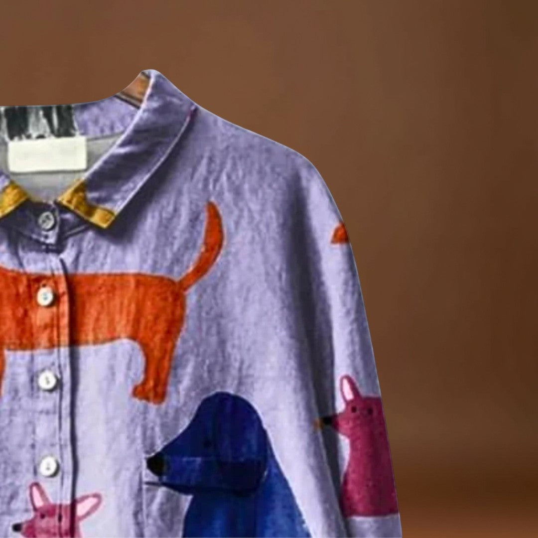 Amina - Női mintás ing